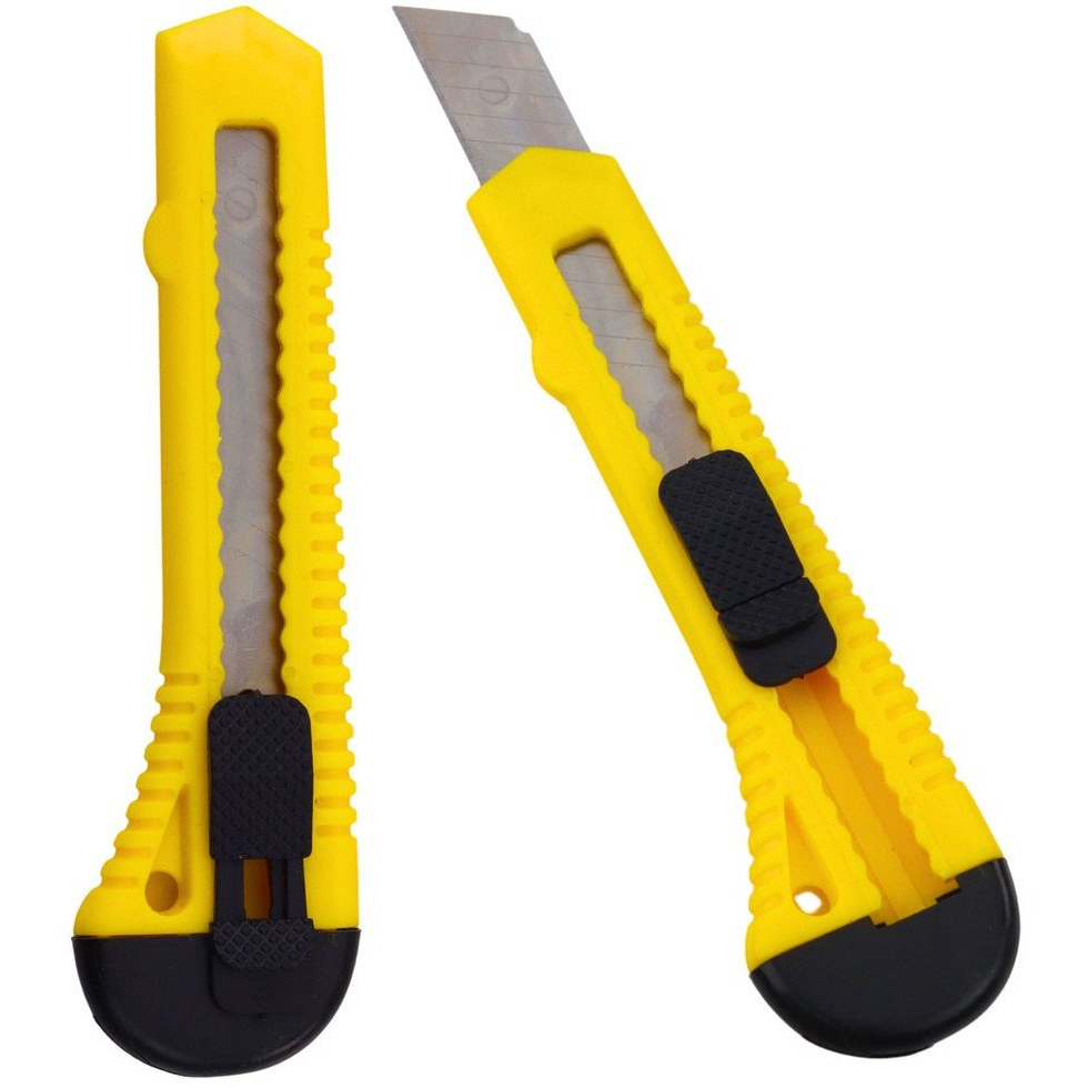 Sárga 13 Szegmentes Kés 20 mm  21881 (21881)