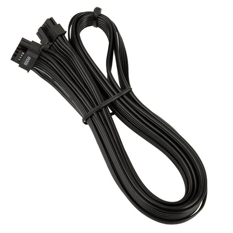 Kolink Regulator PCIe 5.0 12VHPWR (12+4) Tápegység kábel 0.6m - Fekete (KL-CBR-HPR)