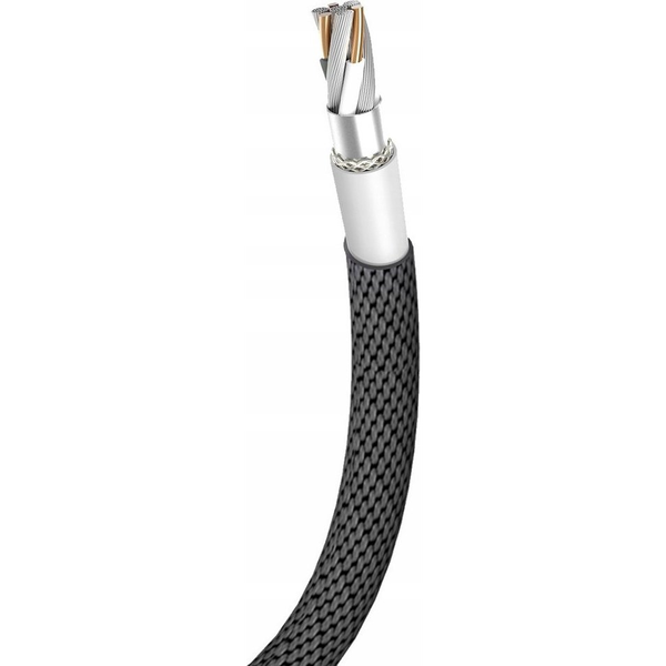 Dudao L3CC Type-C-Type-C Kábel 60W 1.2 m-Fekete
