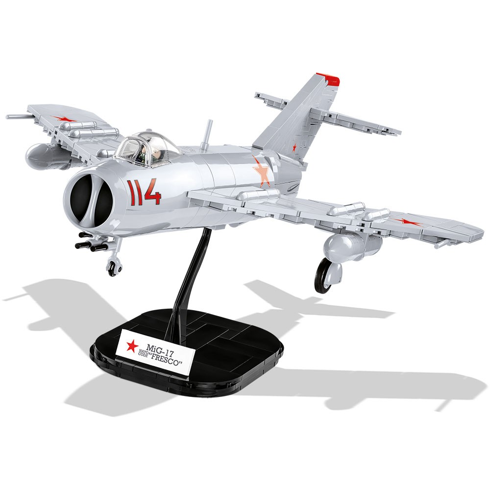 Cobi HC Cold MIG-17 FRESCO repülőgép 568 darabos építő készlet (5823)
