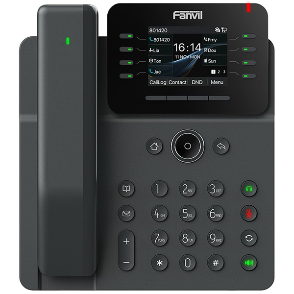 Fanvil V62 Pro, Medium-Level Dual Gigabit PoE IP Phone / SIP / POE / Gigabit / USB-Port