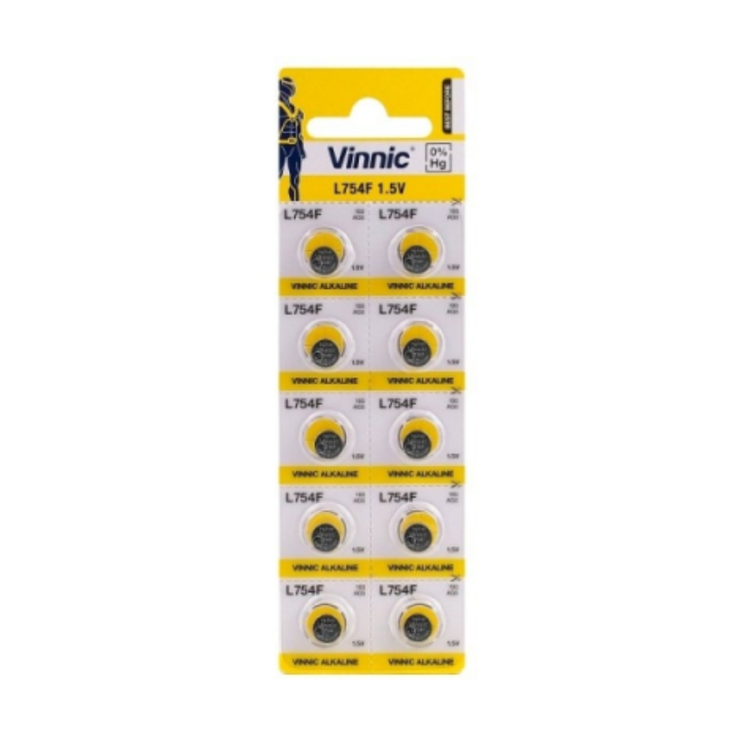 Vinnic AG5 Alkaline Gombelem (10db/csomag) (V-AG5)