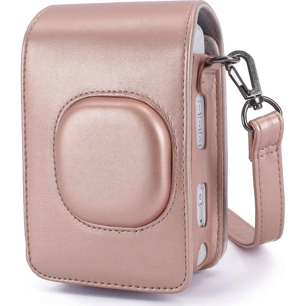 Pokrowiec LoveInstant Futerał Etui Do Fujifilm Fuji Instax Mini Liplay / Błyszczący Róż