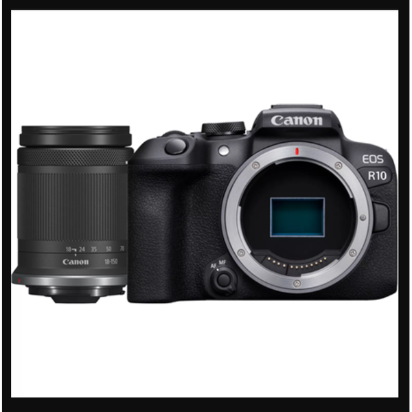 Canon EOS R10 + RF-S 18-150mm IS STM MILC 24,2 MP CMOS 6000 x 4000 Pixels Zwart