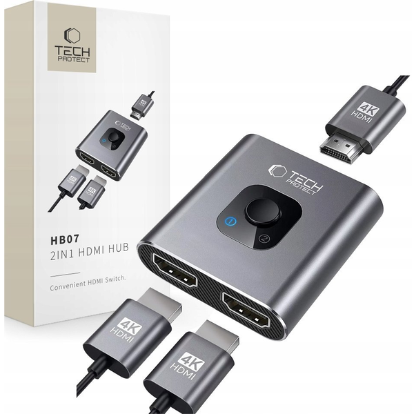 HDMI SWITCH SPLITTER ELOSZTÓ VÁLTÓ 4K 60HZ
