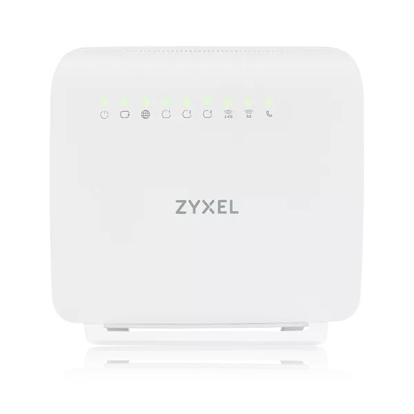 Zyxel EX3501-T0 vezetéknélküli router Gigabit Ethernet Kétsávos (2,4 GHz / 5 GHz) Fehér