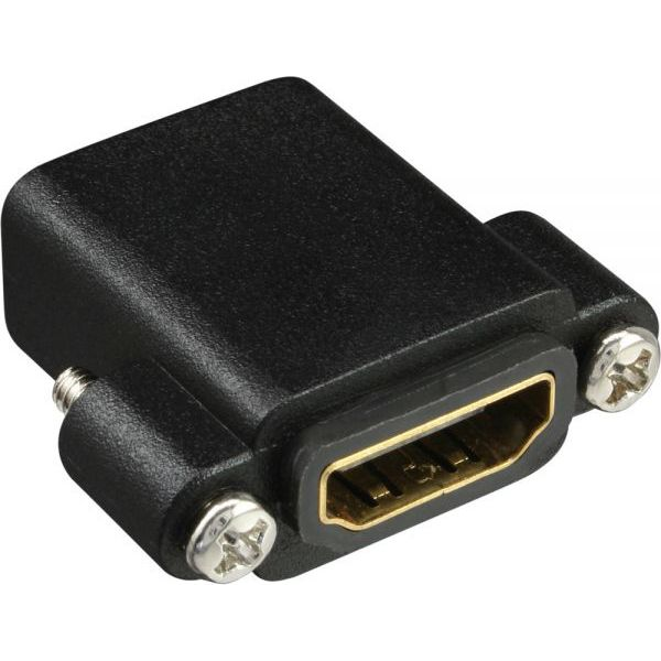 InLine 17600N adattatore per inversione del genere dei cavi HDMI A female HDMI A Nero
