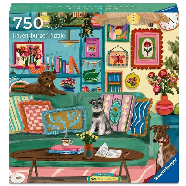 Puzzle Art & Soul - Glücklicher Ort, gemütlicher Ort (750 Teile)
