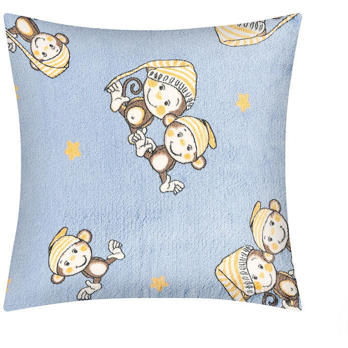 BELLATEX Ellík párna, 35 × 40 7023/111, majom kék (13431)