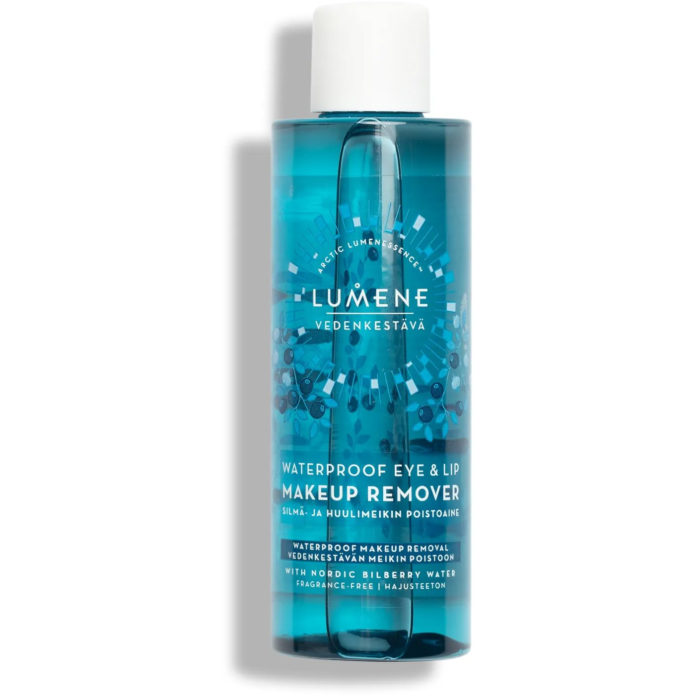 LUMENE Basic Cleansing Vedenkestava Waterproof Eye &amp; Lip Makeup Remover 100 ml (6412600843781)