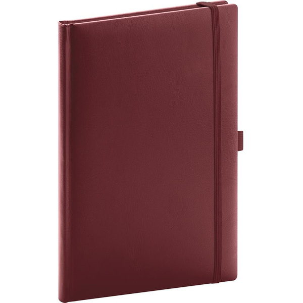 Notique Notes Balacron, burgundy, lined, 15 × 21 cm