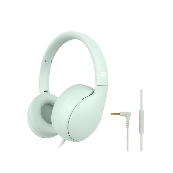 Conceptronic PARRIS04GT auscultador Auscultadores Com fios Fita de cabeça Chamadas/Música Verde claro