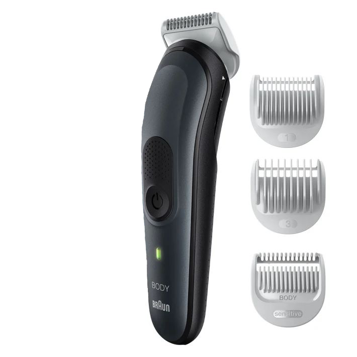 Braun BodyGroomer 3 BG3340 Fekete, Szürke (BG3340)