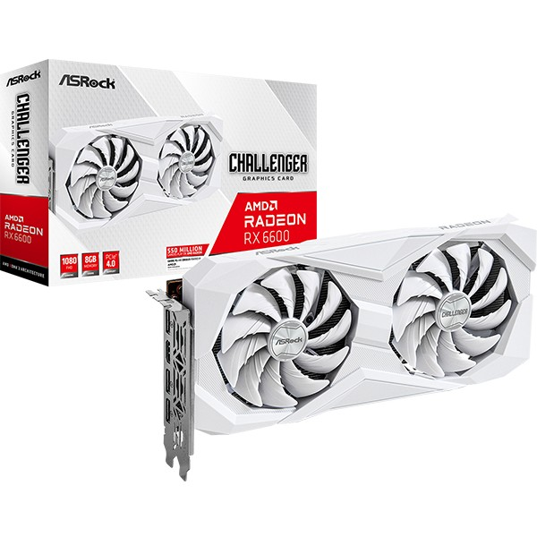 Asrock Challenger AMD Radeon RX 6600 8 GB GDDR6