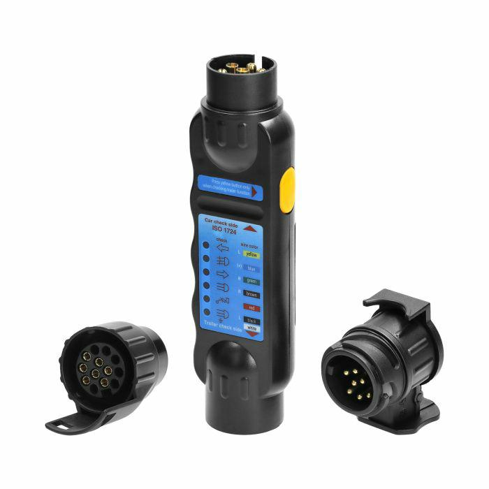 Pótkocsi Csatlakozó Aljzat Tesztkészlet, Szabványos 13/7-tűs, 12/24V (OR-AE-13231)