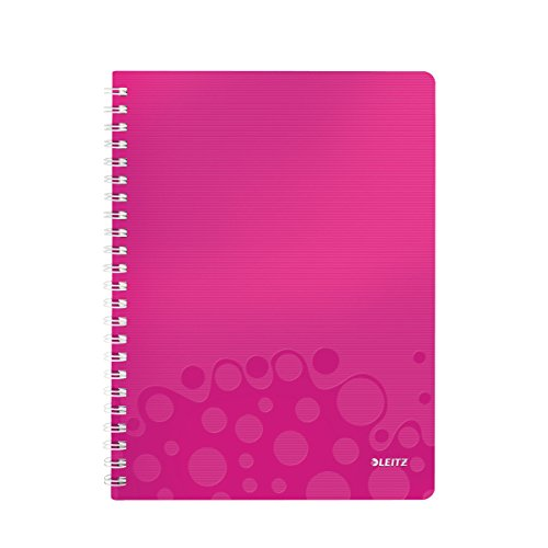 Leitz WOW blok og notesblok A4 80 ark Lyserød