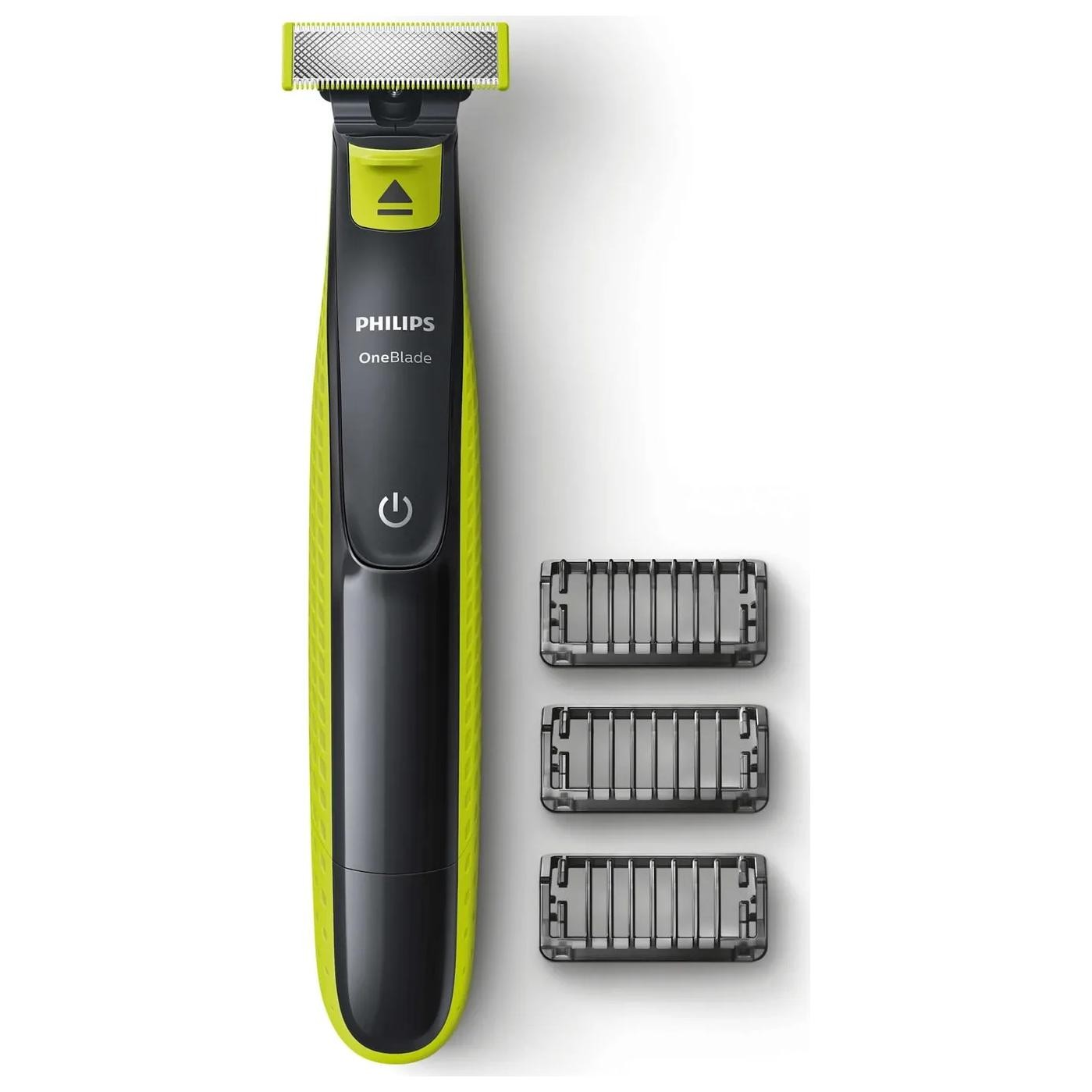 Philips Norelco OneBlade QP2724/10 pánsky holiaci strojček Planžetový holiaci strojček Zastrihávač Šedá, Limetka (QP2724/10)