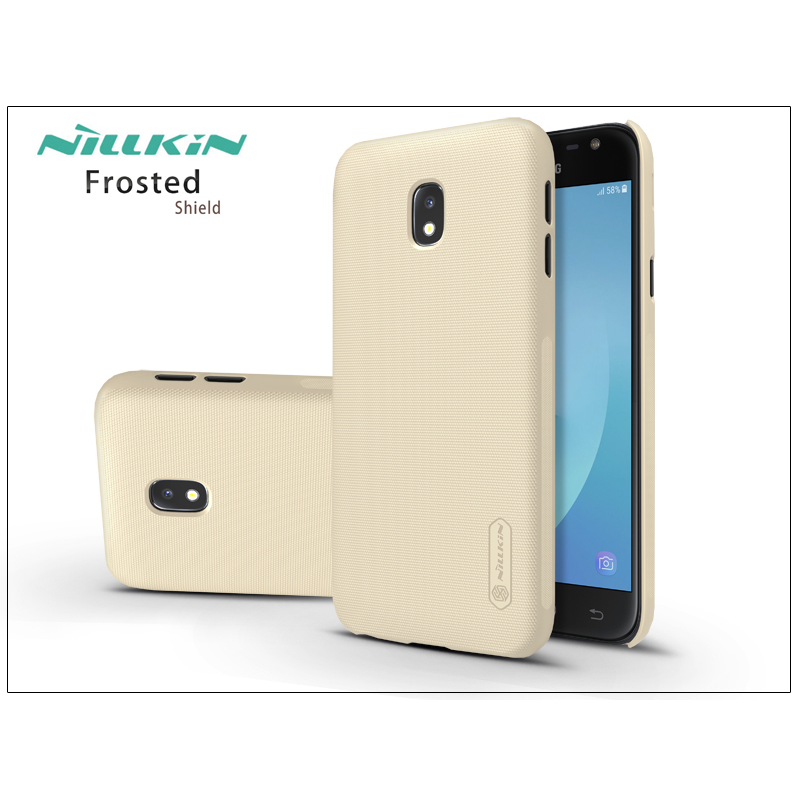Nillkin Super Frosted Samsung Galaxy J3 (2017) Hátlap Tok - Arany (NL144866)