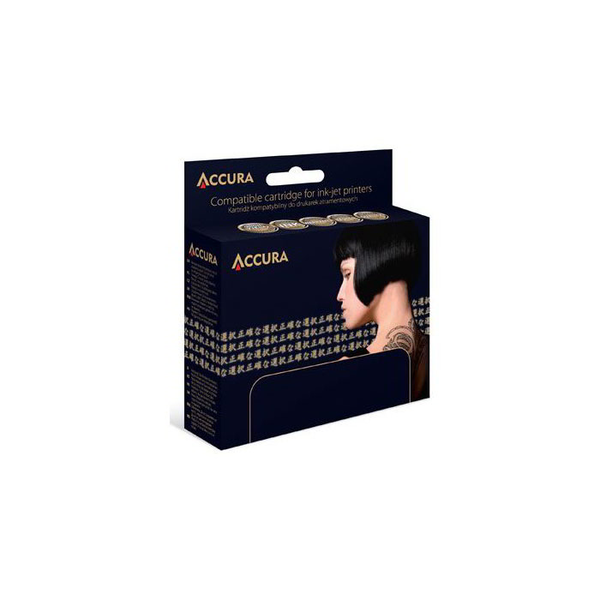 Atrament Accura AC-H650B re pre HP čierny (black)