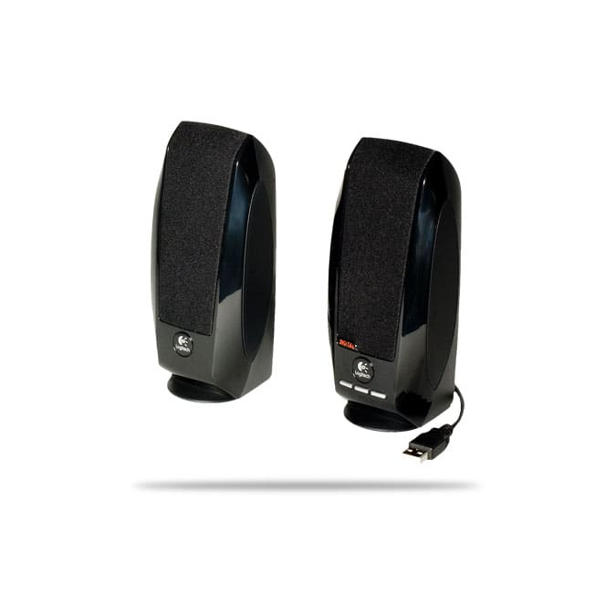 Logitech S150 reproduktor Čierna Kábel 2,4 W (980-000029)