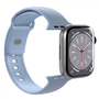 PURO ICON - Еластична каишка за смарт часовник Apple Watch 42/44/45/49 мм (S/M & M/L) (прахово синьо)