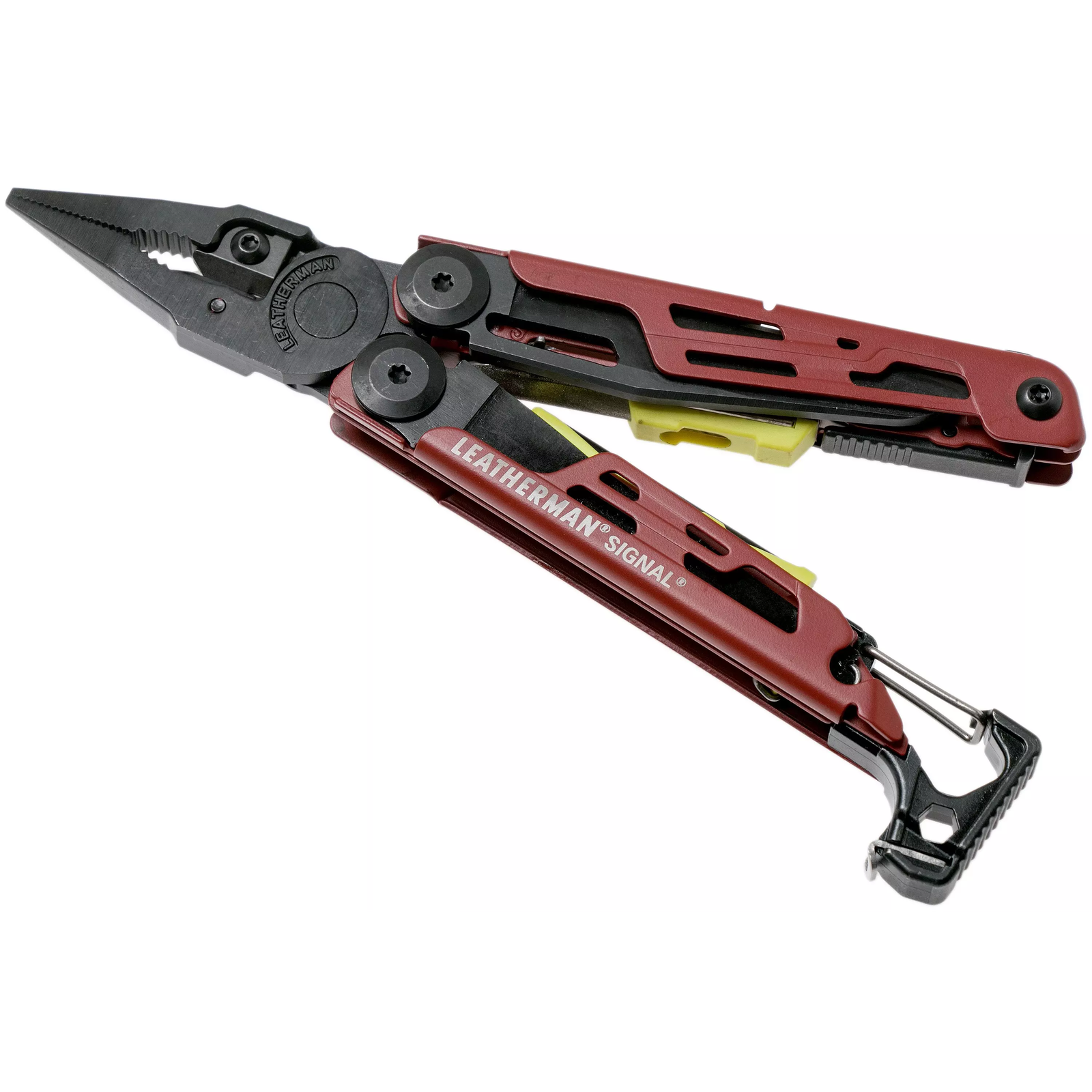 Leatherman Multitool Signal 114mm Többfunkciós kombinált fogó - Piros (832745)