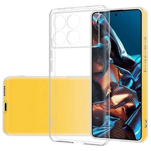 Gigapack Xiaomi Poco F6 Pro 4G ultravékony szilikon tok átlátszó (GP-158598) (GP-158598)