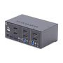 StarTech.com P2DD46A2-KVM-SWITCH KVM превключвател Черен