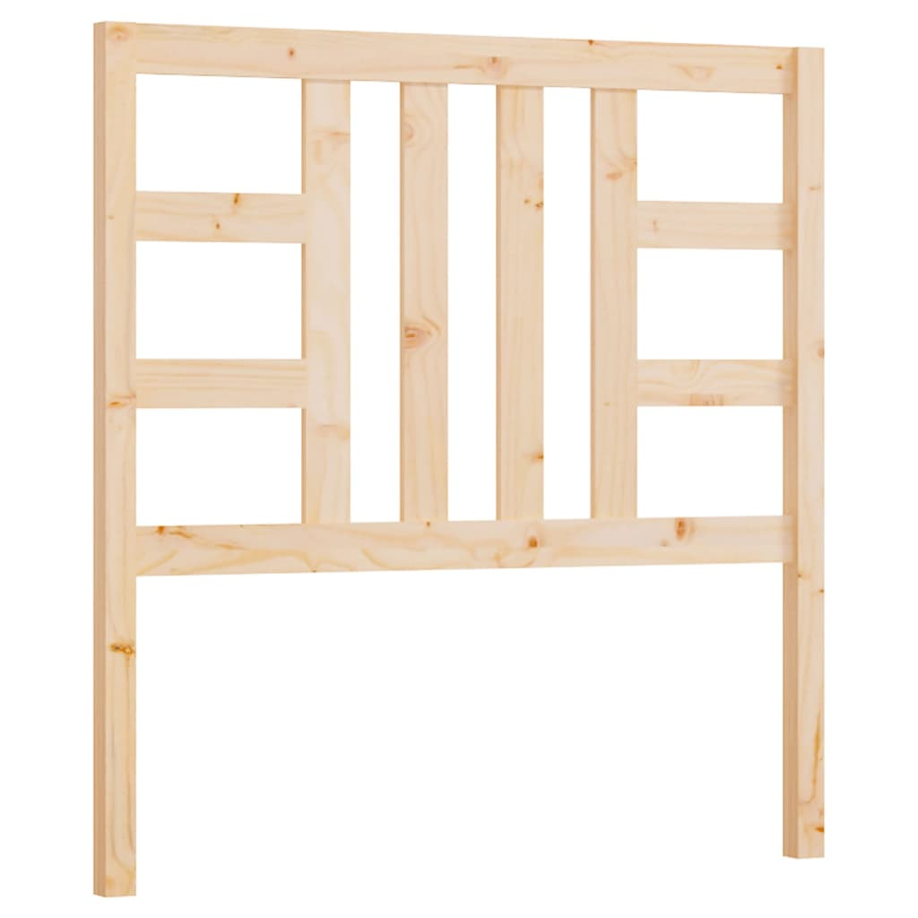 tömör fenyőfa ágyfejtámla 96 x 4 x 100 cm (817820)