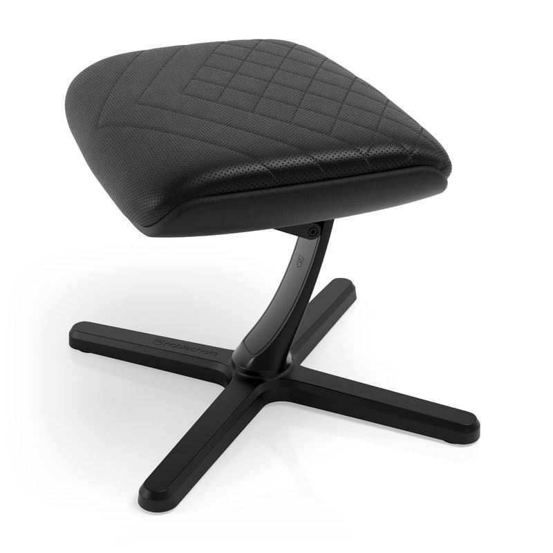 noblechairs Footrest2 műbőr bőr lábtartó fekete (NBL-FR-PU-BLK) (NBL-FR-PU-BLK)