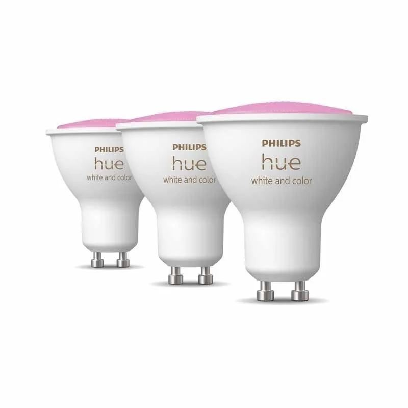 Philips Hue White and Color Ambiance LED fényforrás GU10 4.3W (929001953115) (929001953115)