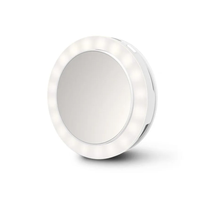 Medisana CM-20E Hordozható Szelfi tükör Ø 9 cm - Fehér (23603)