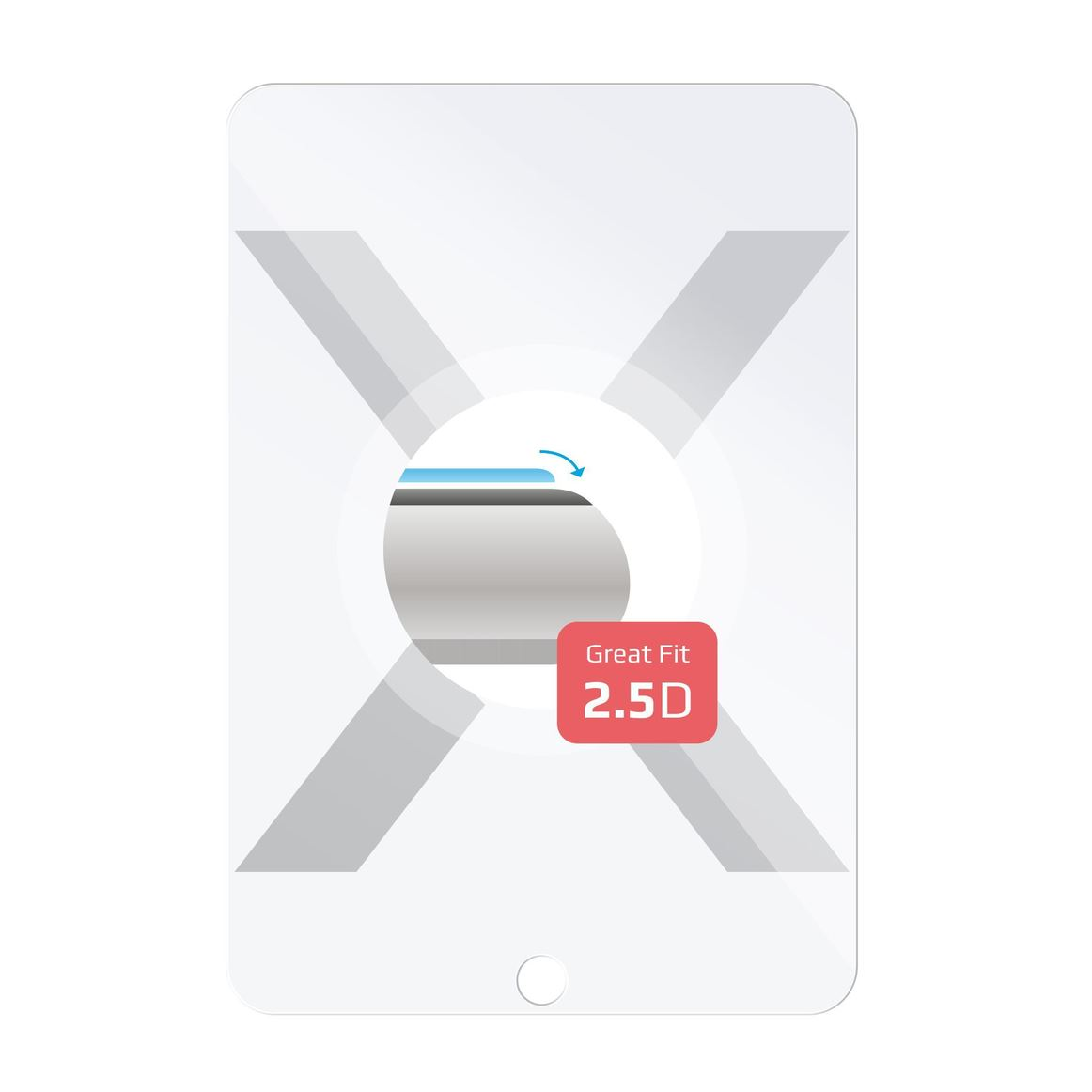 FIXED Tempered glass Apple iPad Air (2020) üveg kijelzővédő fólia (FIXG-625) (FIXG-625)