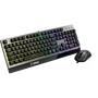 Комплект клавиатура с мишка MSI VIGOR GK30 COMBO, RGB, механична, гейминг, Clutch GM11, IT Layout, 6 зонов, RGB осветление ната, двузонов, RGB осветление на мишката, 5000 DPI, оптичен сензор