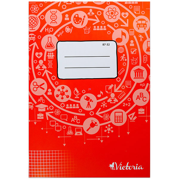 Victoria 32 lapos A4 négyzetrácsos füzet (ISVF8732U)
