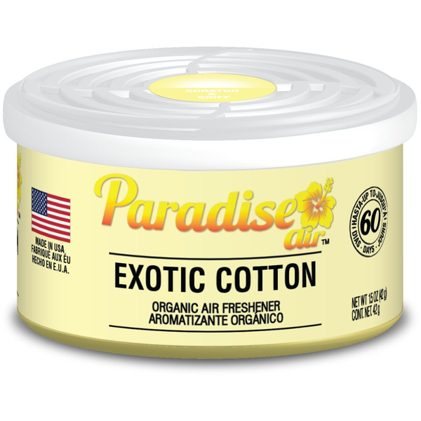 Paradise Air Organic Air Freshener, Exotic Cotton illat