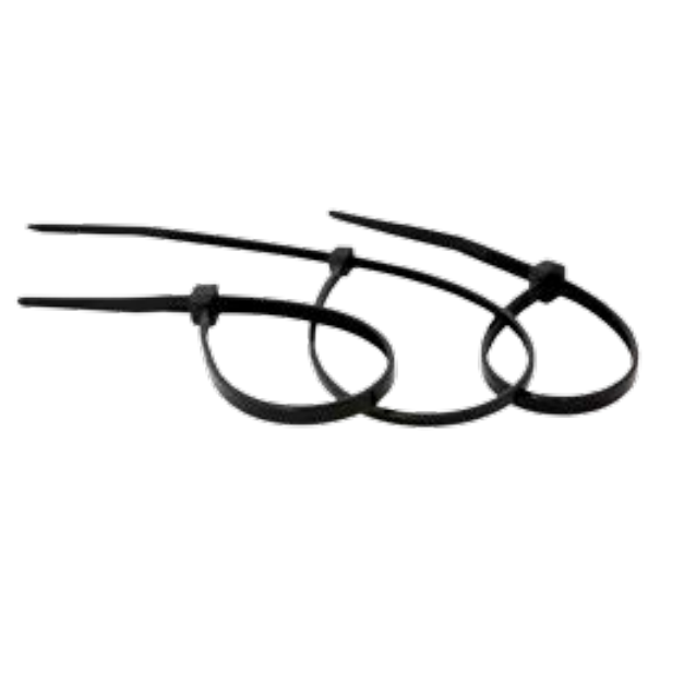 KOELNER 2,5x200mm 100db gyorskötöző fekete (K-63167) (MN-04-103)