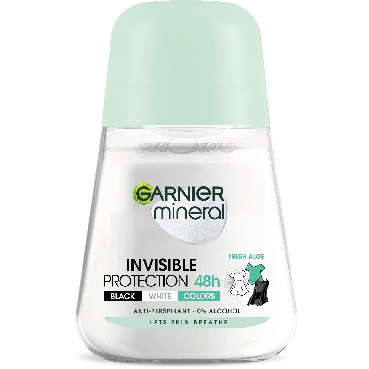 GARNIER Mineral Invisible Fresh 48H Roll-On Antiperspirant 50 ml (3600541414044)