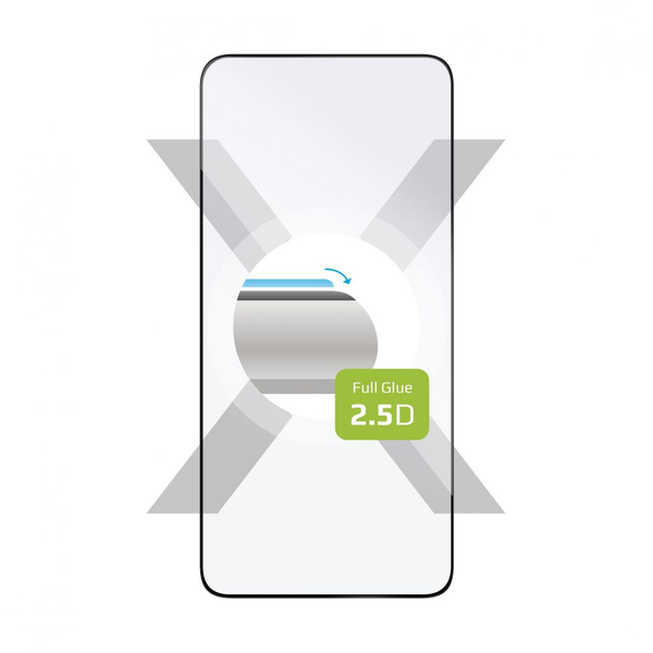 FIXED 2.5D Full Cover Tempered Glass screen protector Samsung Galaxy S22 5G/S23 fekete