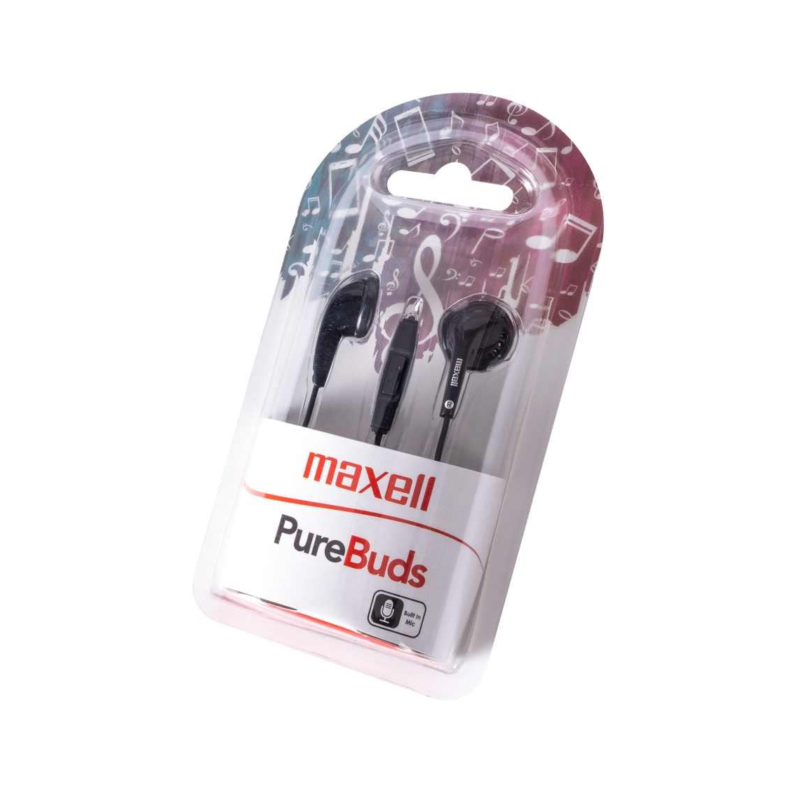 Maxell PureBuds fülhallgató fekete (176034 / 303986) (176034 / 303986)