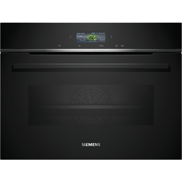 Siemens iQ700 CB774G1B1 ovn 47 L Sort