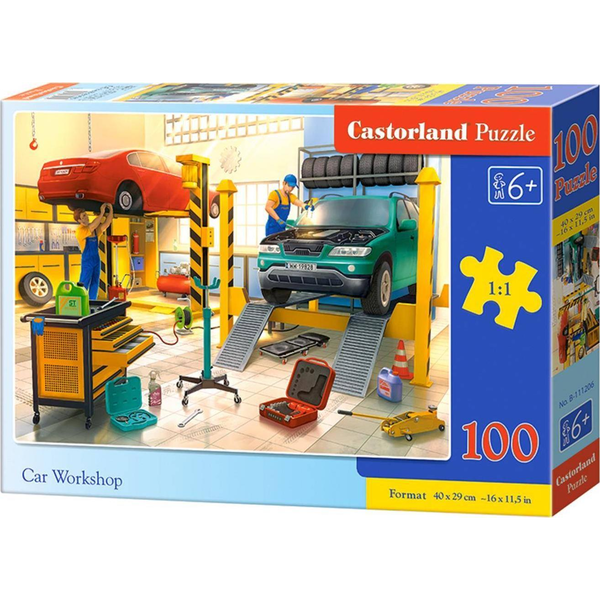 Castorland B-111206 puzzle 100 pz Veicoli