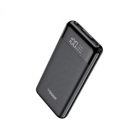 VegerPower VP1087 Power Bank 10000mAh fekete (VP1087)