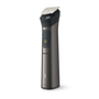 Тример за брада и коса 13 в 1 Philips Multigroom All in One MG7925/15, Технология BeardSense, Самонаточващи се стоманени остриета, 26 настройки за дължина, Водоустойчив, Калъф, Черен / Сребрист