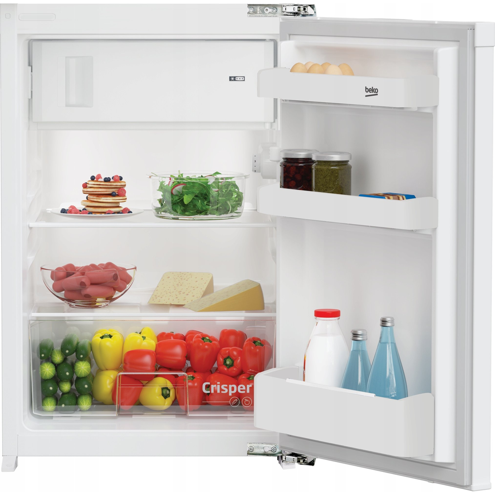 Beko B1854N kombinovaná chladnička Vstavaný 110 L E Biela (B1854N)