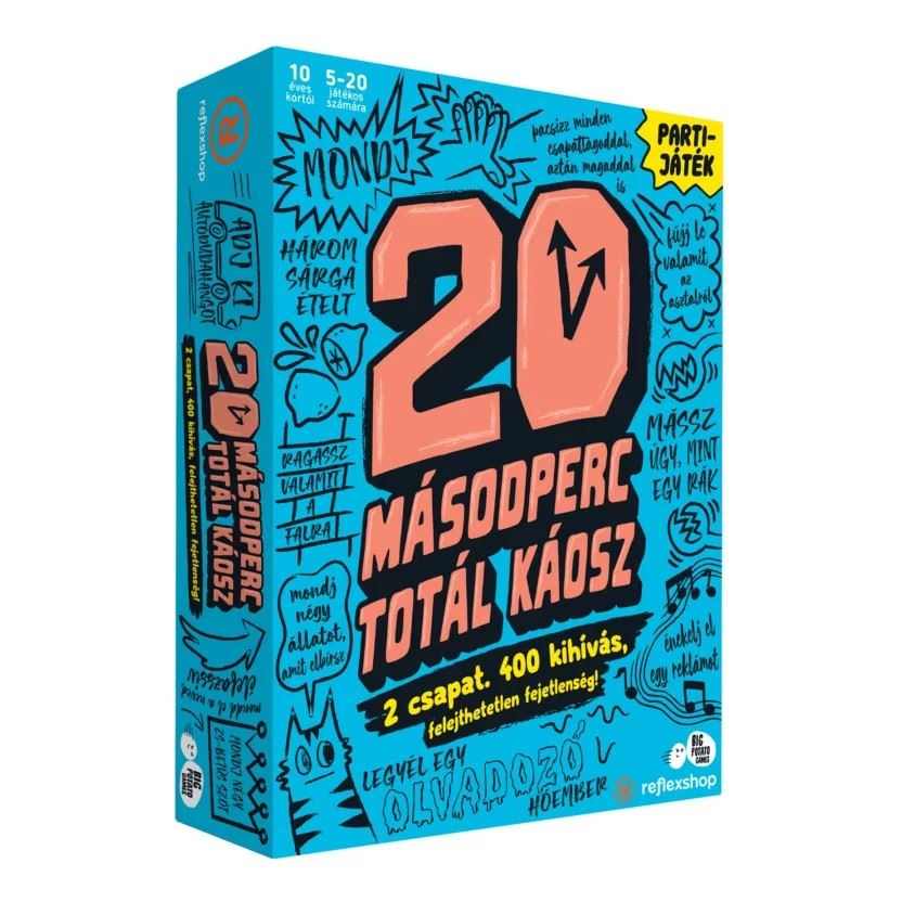 20 másodperc totálkáosz társasjáték (20196-182) (20196-182)