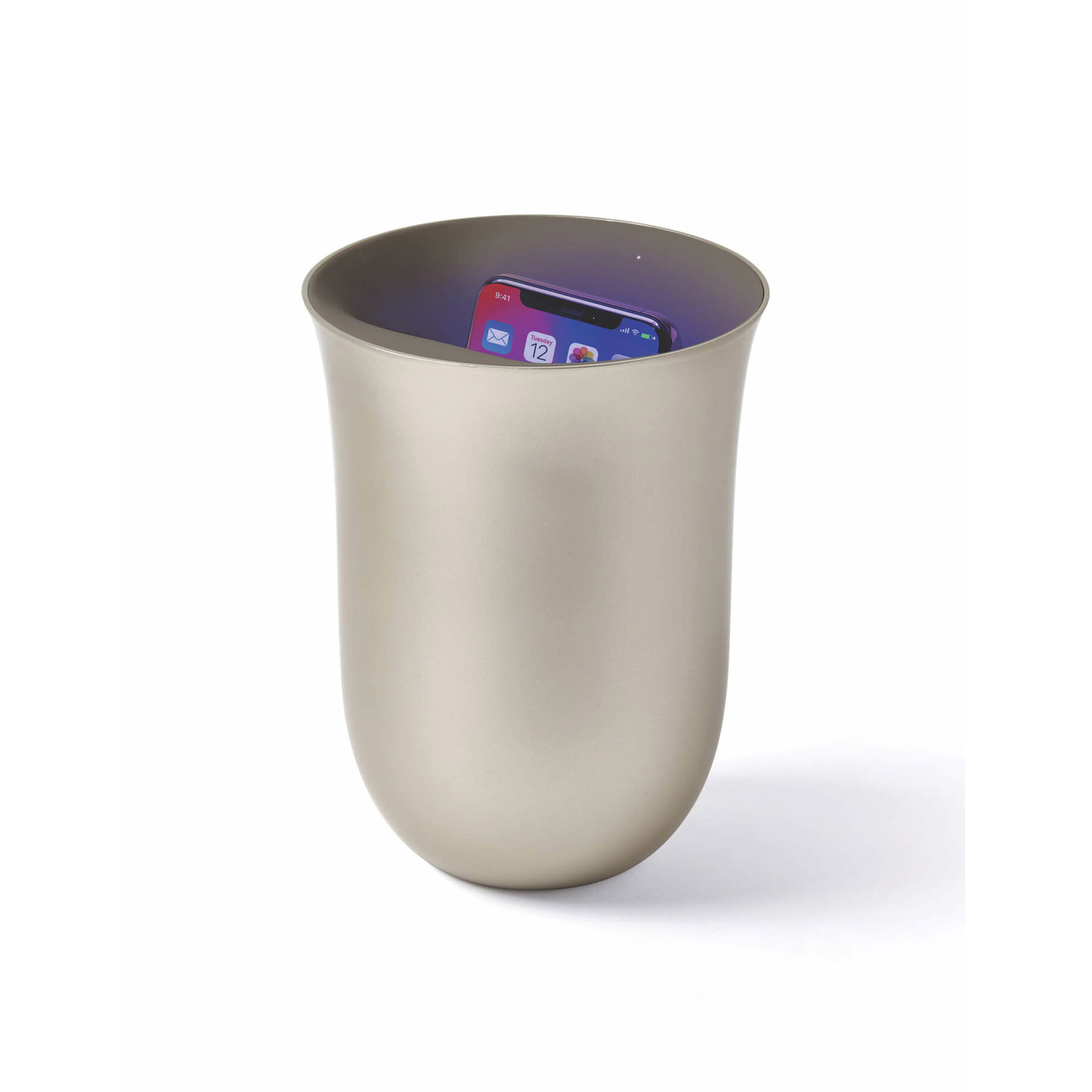 Lexon Oblio Wireless töltőállomás 10W beépített UV sterilizálóval Arany (LH59G)