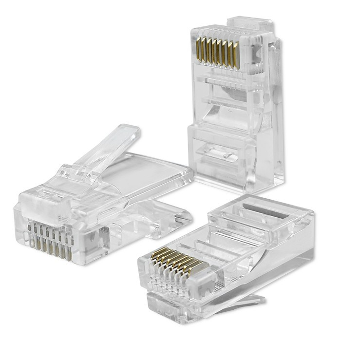 Qoltec 54550 CAT5e UTP RJ45 Csatlakozó (100db / csomag) (54550)