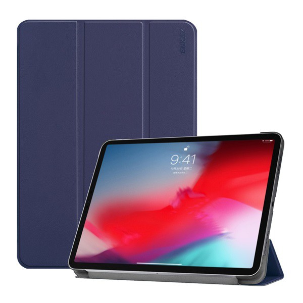 Husa tableta, Enkay, Compatibil cu Apple iPad Pro 11 2018, Albastru inchis