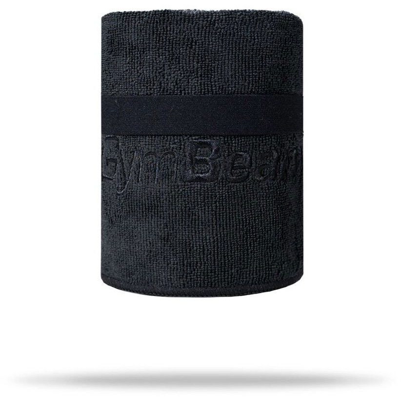 GymBeam sport, mikroszálas, Medium black (8586022213526)
